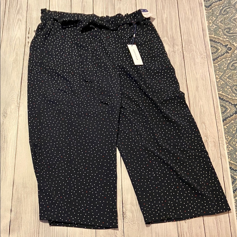 NWT Popsugar High-rise Wide Leg Ankle Pant